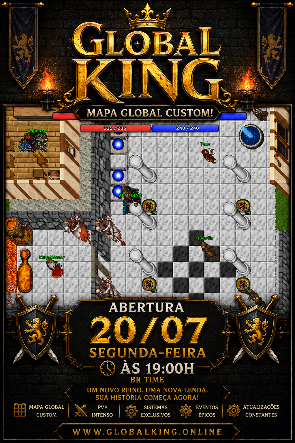 Abertura Global King